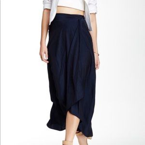 Calypso St. Barth Duran Wrap Skirt Silky Midi-Maxi